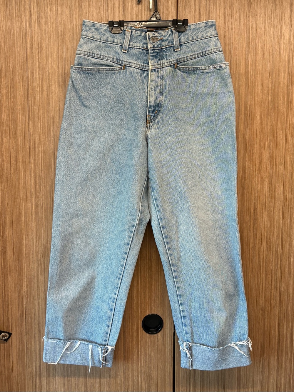 Vintage High-Rise Light Blue Women's Jeans